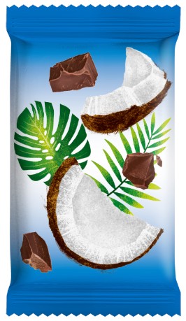 GOOD CALORIES MINI Tyčinky Kokos a čokoláda 102g | TYČINY BEZ CUKRU