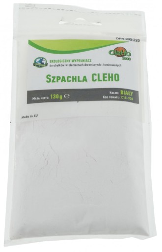 Práškový tmel na drevo/dyhu, biely, 130g