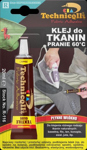 Lepidlo na tkaniny 20ml CQ7
