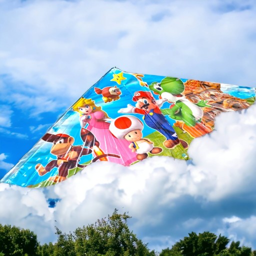 VEĽKÝ DARK PRE DETI MARIO BROSS 120x60 CM XXL - ideálny na prázdniny,