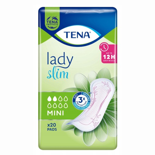 Anatomické vložky Tena Lady Slim Mini 20 kusov