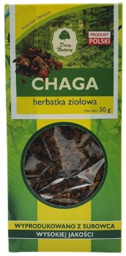Čaga (nádor čiernej brezy) EKO 50g - Dary Natury