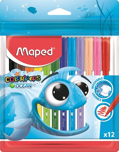Fixky Ocean 12 farieb Maped