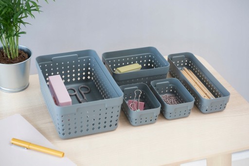 Organizér na košíkové nádoby SEOUL L Beige
