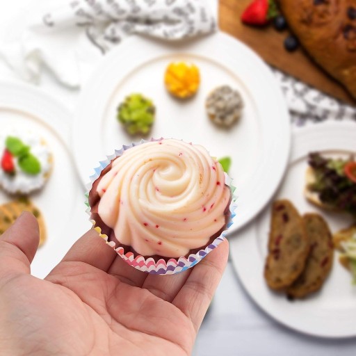 Formičky PAPIEROVÁ FORMA NA MUFFINY OKINÁ NA PEČENIE MUFFÍN 200 ks
