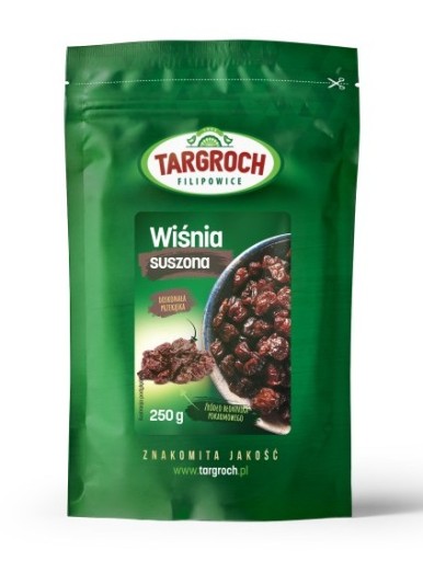 Čerešňa sušená, čerešňa prírodná 250 g Targroch