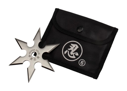 Nôž STAR SHURIKEN 6 Vrhacích nožov N402C