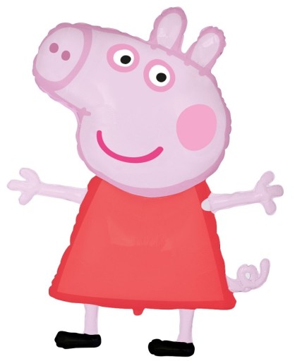 Fóliový balónik Peppa Pig 102x70 cm