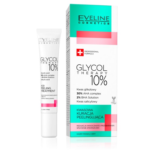 Ošetrenie kyselinou Eveline Cosmetics Glycol Therapy