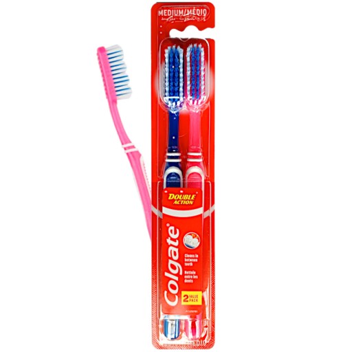 COLGATE DVOJÚČINNÁ STREDNÁ ZUBNÁ KEFKA 2 ks