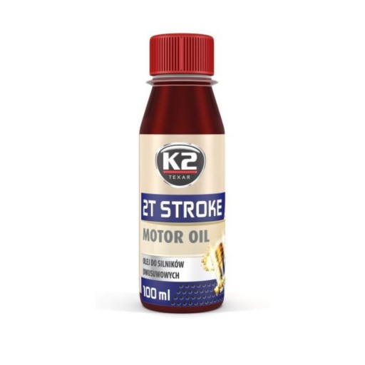 Motorový olej K2 2T Stroke Red 100 ml
