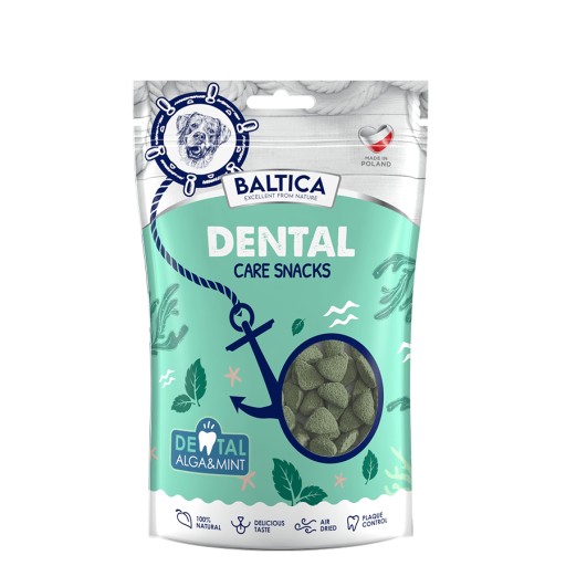 BALTICA Snacks Dental Care 100g s riasami a mätou