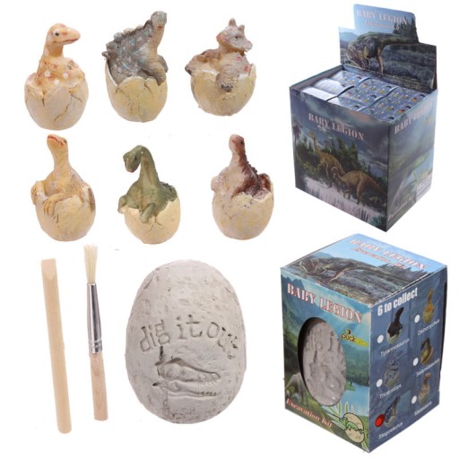 ARCHEOLOGICKÁ SADA - VAJÍČKO NA VÝKRAPACI dinosaura