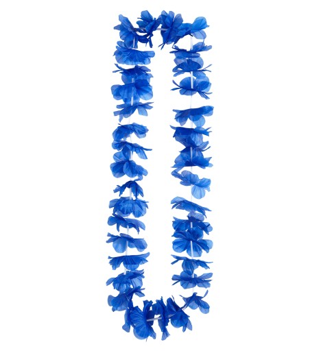 Havajský náhrdelník Hawaii Flowers Blue Aloha