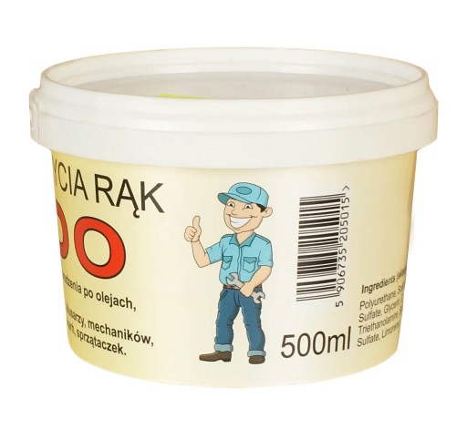 LIDO BOZP pasta na umývanie rúk žltá 500ml