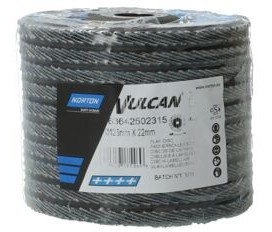 Norton Vulcan Slat 125 gr 40 Ventilátorový kotúč