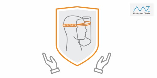 Maska OCHRANNÝ VISOR štít na tvár purpurová