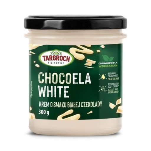 CHOCOELA WHITE WHITE ČOKOLÁDA PRÍCHUŤ BEZ CUKRU