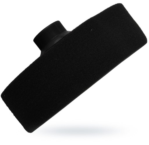 Leštiaci špongia 180mmx50mm M14 čierny mäkký kotúč