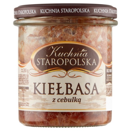 Kuchnia Staropoľská klobása s cibuľou 280 g