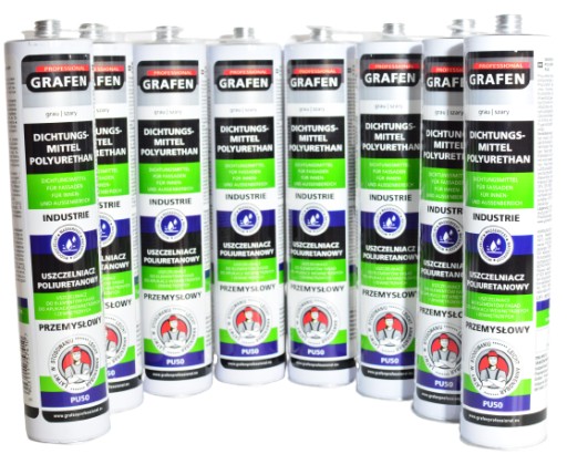GRAFEN polyuretánový tmel PU50 sivý 300ml
