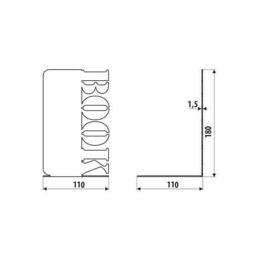 Podpora knihy - BOOK