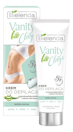 Bielenda Vanity Bio Clays Depilačný krém 100 ml