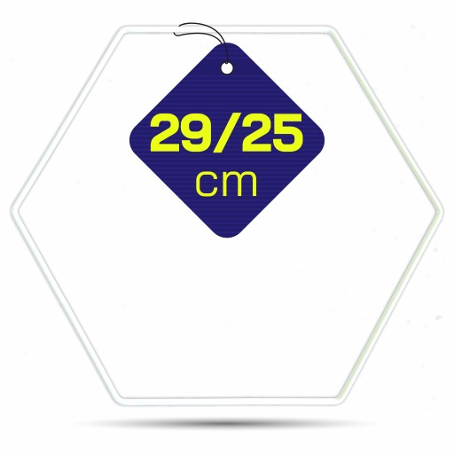 BIELY ŠESTIHRANNÝ prsteň do lapača snov 29 cm x 25 cm kovový kruh pre makramé