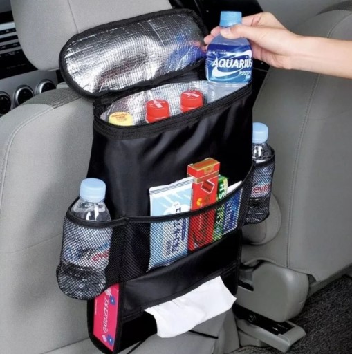 TEPELNÝ ORGANIZÉR do AUTO, sedací vak