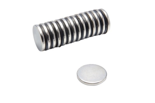 Neodymový magnet valcový MW 20x2,5 mm N38 1 ks.