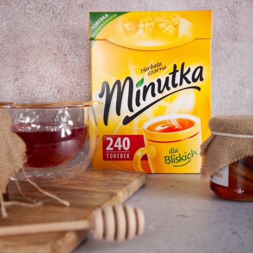Expres čierny čaj Veľké balenie Poľský čaj 240T Minútka