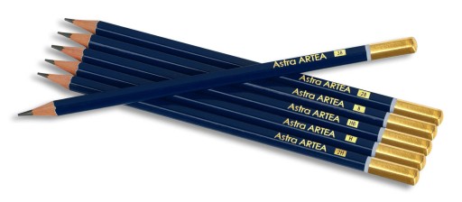 Sada skicovacích ceruziek 6ks Astra 3B-2H