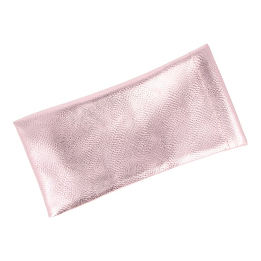 Puzdro na okuliare SOFT METALLIC SMOOTH PINK