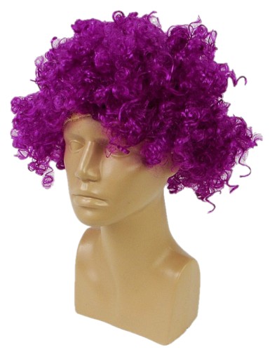Karnevalový účes AFRO CURL WIG kučeravé vlasy