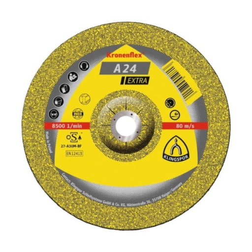 KLINGSPOR SHIELD A24 EXTRA CONVEX 150X6