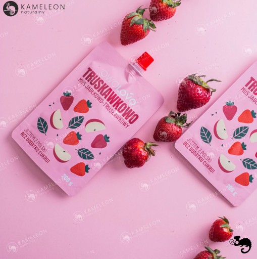 OWOLOVO JAHODOVÝ BAL 3x JAHODOVÁ PĚNA 2x SMOOTHIE 1x ŠŤAVA 1,35KG