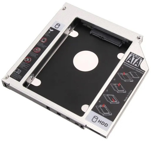 VRECKOVÉ POUZDRO PRE PRÍDAVNÝ PEVNÝ DISK HDD SSD 2,5'' SATA 12,7MM AK184A