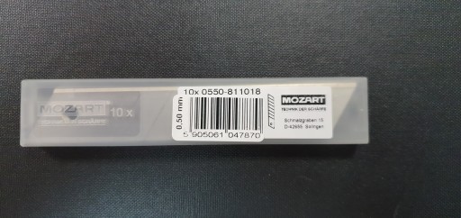 náhradná čepeľ 18 mm, sada 10 ks