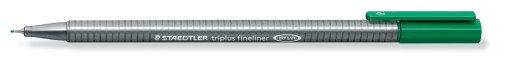 Fineline 334 Staedtler Triplus 0,3 mm zelená