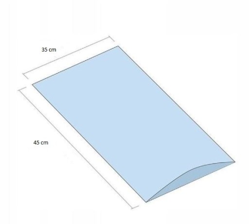 Vrecia na šnúrky 350 x 450 mm 20 kusov VEĽKÉ XXL veľmi veľké obrovské 45 cm