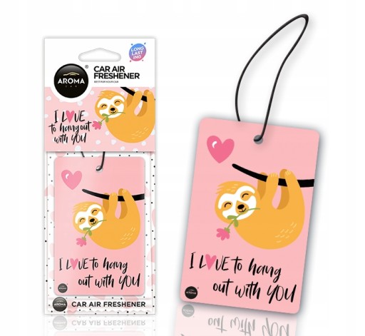 VÔŇA DO AUTA AROMA AUTOLENIVO - SÉRIA LOVE