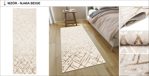 CRYSTAL koberec 70 cm lesklý moderný módny mäkký rôzne vzory