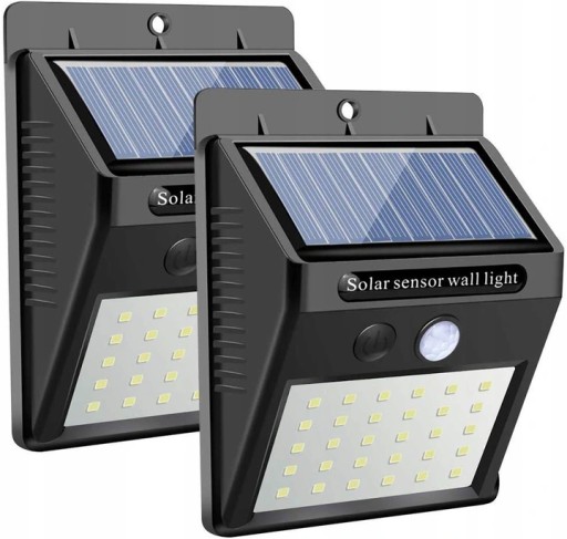 20LED SOLÁRNE LAMPY S POHYBOVÝM A SNÍMAČOM SÚMRAK