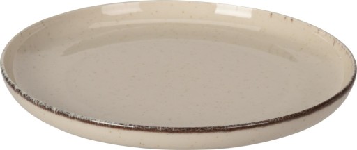Porcelánový tanier, 25 cm, béžový