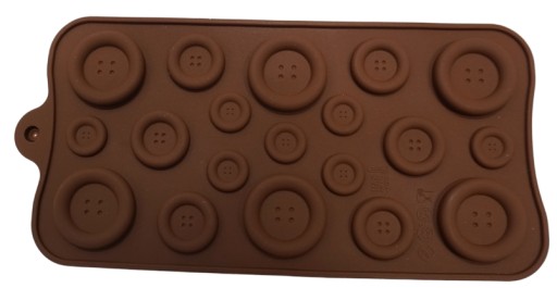 SILIKÓNOVÁ FORMA GOMBÍKOVÁ FORMA NA ČOKOLÁDOVÉ MYDLO