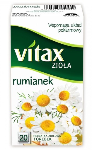 Vitax harmančekový bylinkový čaj 20ks 1,5g x2