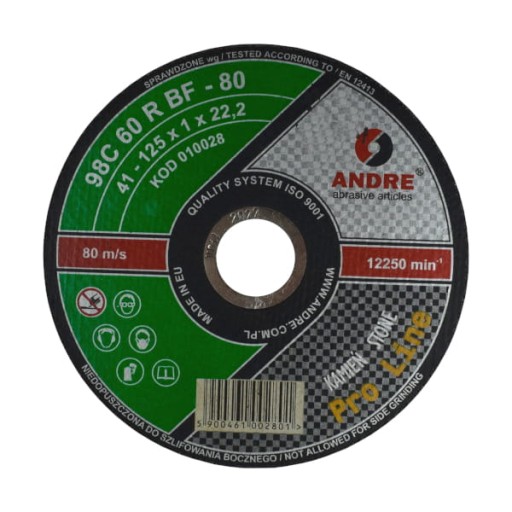 ANDRE STONE REZNÉ KOTOUČE 41 125X1,0