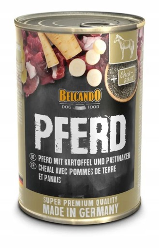 Belcando Konské mäso so zemiakmi 800 g Bezobilné mokré krmivo pre dospelých psov