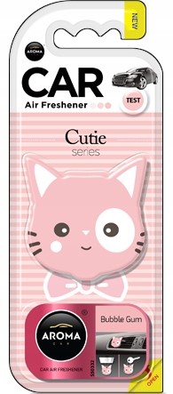 VÔŇA DO AUTA VÔŇA DO AUTA FANCY CUTIE CAT OSVIEŽOVAČ BUBBLE GUM