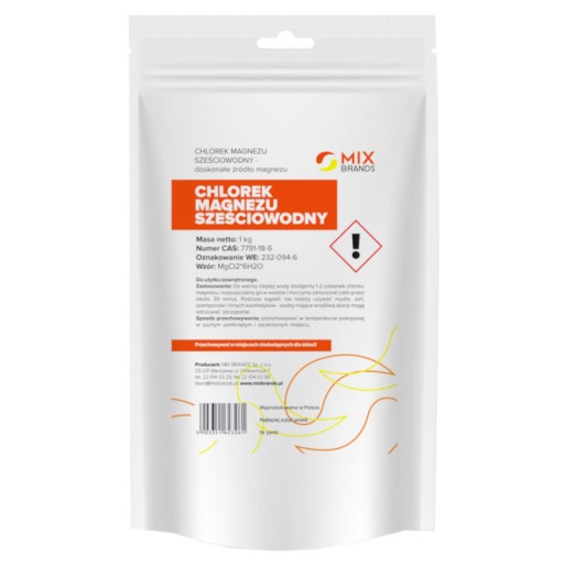 Big Nature Chlorid horečnatý hexahydrátový kúpeľ 1kg